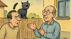 Banc: Un vecin îi spune altuia…