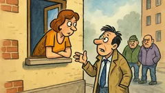 Banc: Mirela, ești acasă? Ești machiată?