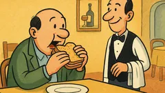 Banc: Chelner, adu-mi un sandviș cu dragoste