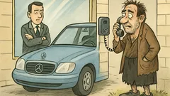 Banc: Alo, reprezentanța Mercedes?