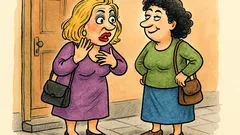 Banc: Fată, sunt bine machiată?