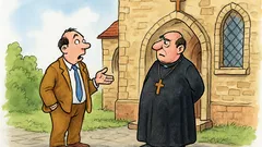 Banc: Un enoriaș îl întreabă pe preot…