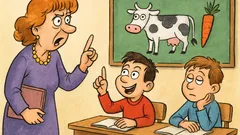 Banc: La școală, copiii întreabă de vegetarieni