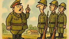 Banc: Comandantul către soldați: meningita e grea