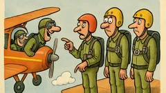 Banc: Instructorul de parașutism zice ardelenilor să sară