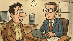 Banc: Bulă merge la un interviu IT