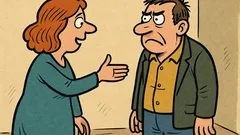 Banc: Cum își cere o femeie scuze?