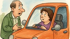 Banc: Ana, ai condus ani de zile