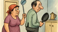 Banc: De ce v-ați lovit soțul?