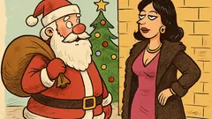 Banc: „Frumoaso, ce ți-a adus Moșu’?”