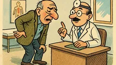 Banc: Domnule doctor, mă doare spatele dimineața!