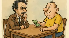 Banc: Geniul și idiotul fac pariu