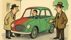 Banc: De ce ți-ai vopsit mașina roșie?