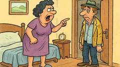 Banc: Dimineața, o femeie se ceartă cu soțul