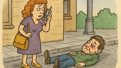 Banc: Alo, iubi, ce faci întins pe trotuar?