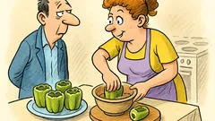 Banc: Azi vreau să fac ardei umpluți